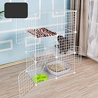 Amazon.co.jp: ペットサークル 猫・犬用 うさぎ 半透明パネル ABS樹脂